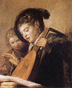 Frans Hals Two Singing Boys oil on canvas